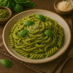 Tagliatelle ao Pesto Clássico